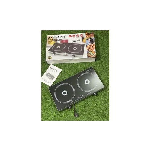 Electric infrared cooker double