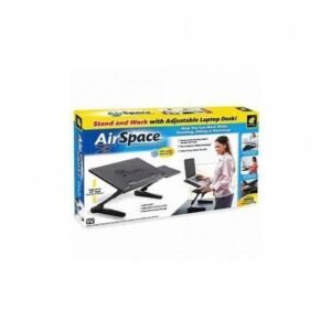Adjustable Laptop Table Desk Stand + Mouse Pad Tray