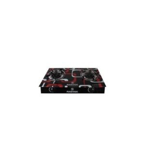 Glass Top Gas Cooker With Double Burner