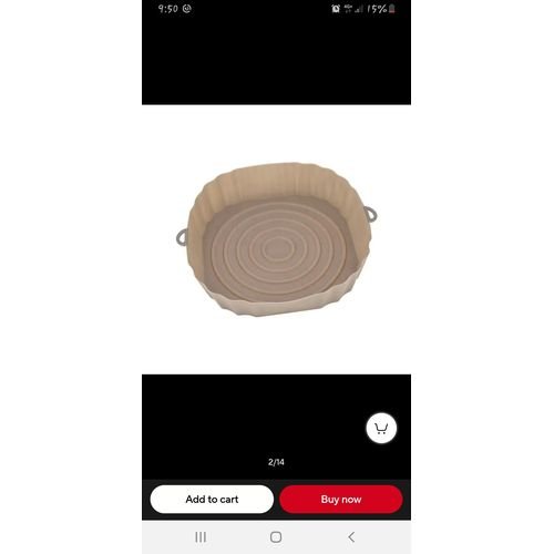 Air Fryer Silicone Pot Airfryer Basket Liners