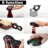 Multifunctional Easy Opener -- Six In One Bottle Can Opener