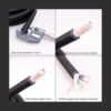 Audiophile 17mm HiFi OCC Power Cable CD/IEC Player Amplifier