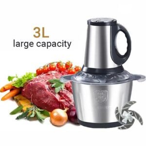 Gourmet Quality 3L Stainless Steel Food Processor [3 SPEED]