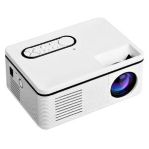 S361 Portable Mini LED 320X240 Pixels 600 Lumens Projector Home Media Player Builtin SpeakerEU Plug