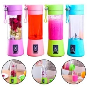 Portable Mini Electric Juicer - USB Rechargeable Smoothie Maker