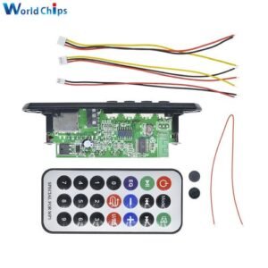 7-12V Car Wireless Bluetooth MP3 Decoder Board Decoding Player Module Support FM Radio USB/TF For Car LCD Screen Remote Control
