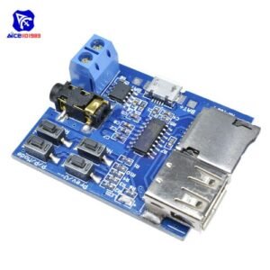 Diymore DC 3.7-5.5V MP3 Player Format Decoder Amplifier Decoding Audio Module With TF Card Slot Mirco USB 3.5mm Audio Jack
