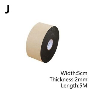 2M 5M/Roll S-Adhesive EVA Furniture Leg Pads Anti-slip Mat Floor Protector Wear-resisting Table Chair Leg Sticky Back Bumper