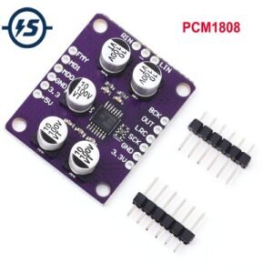 PCM1808 24bit SNR Audio Stereo ADC Single-Ended Analog-Input Decoder Amplifier Board Player Module