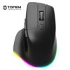 Wireless Ergonomic Gaming Mouse RGB BT1, BT2, 2.4G