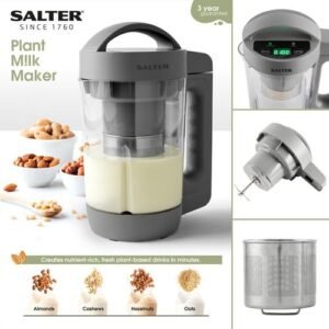 Salter Nutrient Rich Plant & Dairy Free 1.6ltrs  Nut Milk Machine