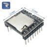 Mini MP3 Player Module TF Card U Disk Mini MP3 Player Audio Voice Module Board For Arduino UNO DF Play MP3-TF-16P Wholesale