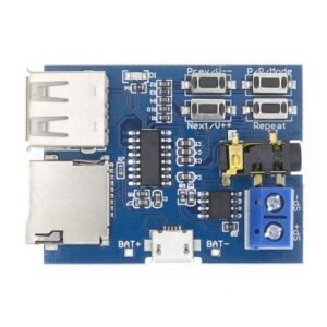 TENSTAR ROBOT TF Card U Disk MP3 Format Decoder Board Module Amplifier Decoding Audio Player