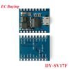 Voice Playback Module Board MP3 Music Player 5W MP3 Playback Serial Control For Arduino DY-SV17F DY-SV5W DY-SV8F