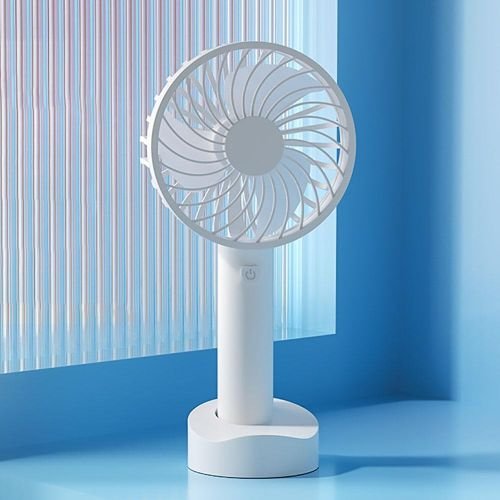 Rechargeable hand fan