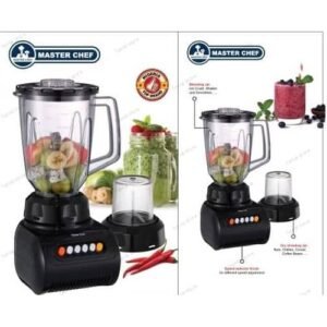 Master Chef Electric Blender & Grinder With Mill