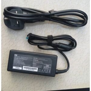 Hp Laptop Charge Blue Mouth  + CORD