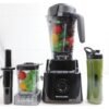 Buchymix Turbocrush Premium Blender - 2L/3L, 2200W -(BX300) Black