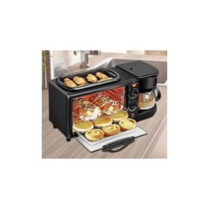 Microwave, Griller, Coffee Maker, 3 In 1 Breakfast Maker