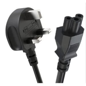 Laptop Power Cable With Fuse - 3pin