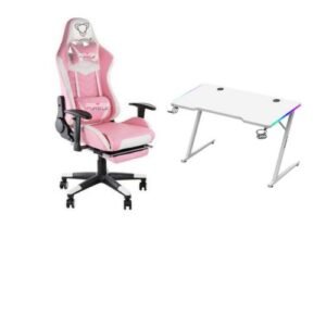 Set Of Executive Office Gaming Chair + Gaming Desk