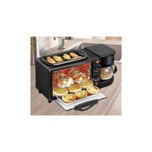Multifunction 3 In 1 Breakfast Maker And Free Kitchen Towel