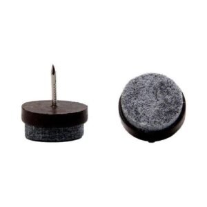 Nail On Felt Pads For Chair Legs 20PCS Felt Pads For Chairs Furniture Pads Chair Leg Pads For Wooden Tables Curio Cabinets