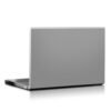 Glossy Grey Laptop Skin Cover (Grey)