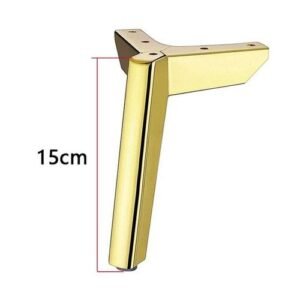 4x Furniture Legs Metal For Sofa Bed Cabinet Coffee Table Feet Chair Desk Foot Table Feet Chair Desk Legs Repment Hardware