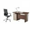 A Set Of Office Table With Office Executive Chair