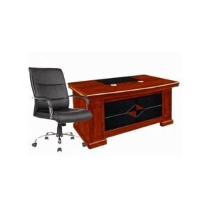 Executive Table And Standard Leather Chair