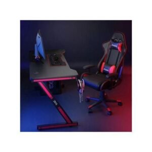 Executive Office Gaming Chair + Gaming Desk Set