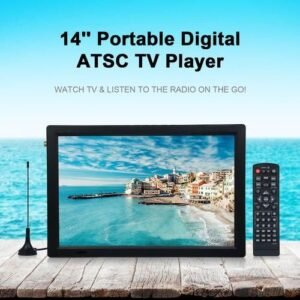 14inch Portable Digital ATSC Screen TV Player Car TV