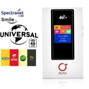 Mini Wifi Adapter Universal 4GLTE Pocket Wifi Mobile Router Mifi For All Networks ( Airtel, Glo, Spectranet Mtng Smile)