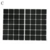 12/30/48pcs Multifunction Black Self Adhesive Furniture Leg Table Chair Sofa Feet Floor Non-Slip Mat Sticky Pad Protector