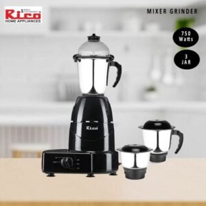 Rico Blender Mixer & Grinder- Heavy Duty Motor-750Watts