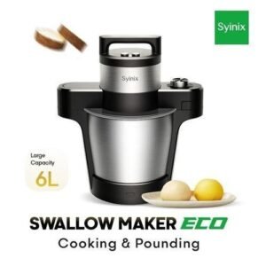Syinix Syinix 6L Swallow Maker ECO -Cooking & Pounding