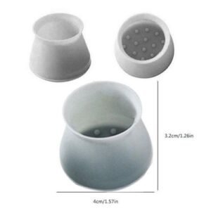 4pcs Silicone Table and Chair Foot Protection Cover