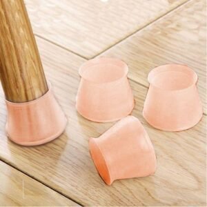 4pcs Silicone Table and Chair Foot Protection Cover