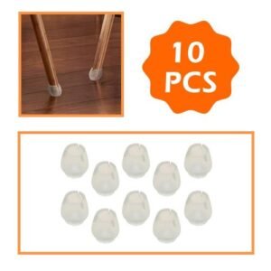3 X 10pcs Chair Leg Caps Furniture Table Feet Covers Floor