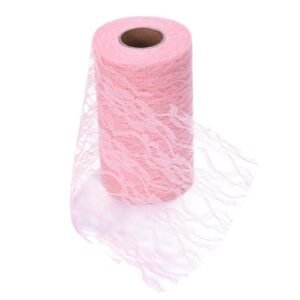 Vintage la ce Table Runner Chair Sash for Wedding Decoration