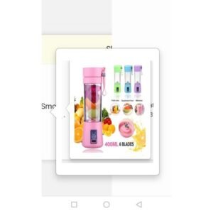 Quality Portable Electric Fruit Juice/Smoothie Maker-1