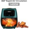 Hot Air Fryer 6L XL With Digital LED Touch Screen Timer