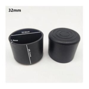 24 PCS Round Furniture Foot Caps Chair Table Sofa Anti-Slip Silent Rubber Leg Pad Wooden Floor Anti-Scratch Protective Pad