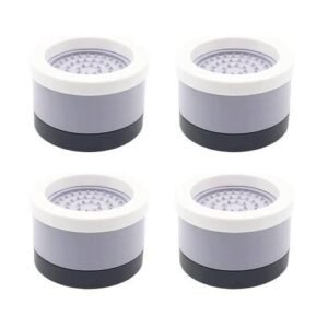 915 Generation 4 Sets Furniture Bed Risers Heavy Duty Round Bed Lifts Risers Adjustable Heightfor Table Chairs Couch Cabinet Legs Sofa
