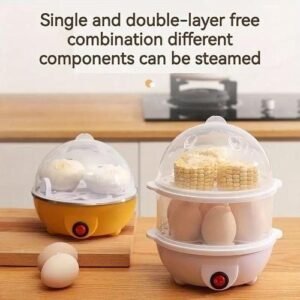 Multifunctional Electric Egg Boiler  Egg Cooker Mini Steamer