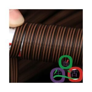 500g Coffee Gradient Flat Synthetic Rattan Weaving Material Plastic Rattan For Knit And Repair Chair Table Synthetic Rattan