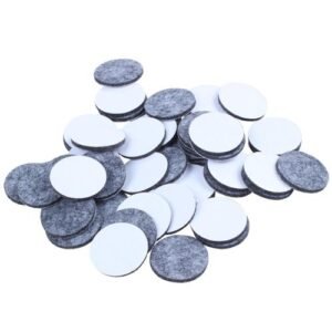 50Pcs Round Shaped Table Chair Furniture Leg Felt Mat Pad