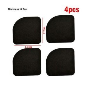 Non Slip Washing Machine Pads Dryer Stand Base Silicone Feet Mats Anti Table Chair Leg Cover Furniture Legs Protectors