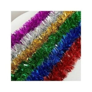 Christmas Special Xmas Tinsel Garland Christmas Tree Decoration - 6pcs